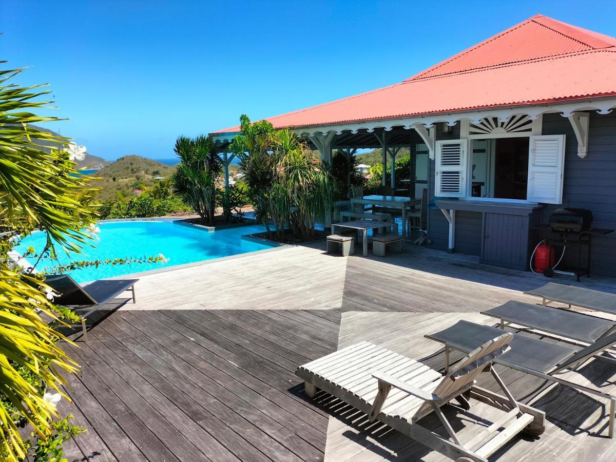 La Maison Bleue - Les Hauts De La Baie Terre-de-Bas Exterior foto